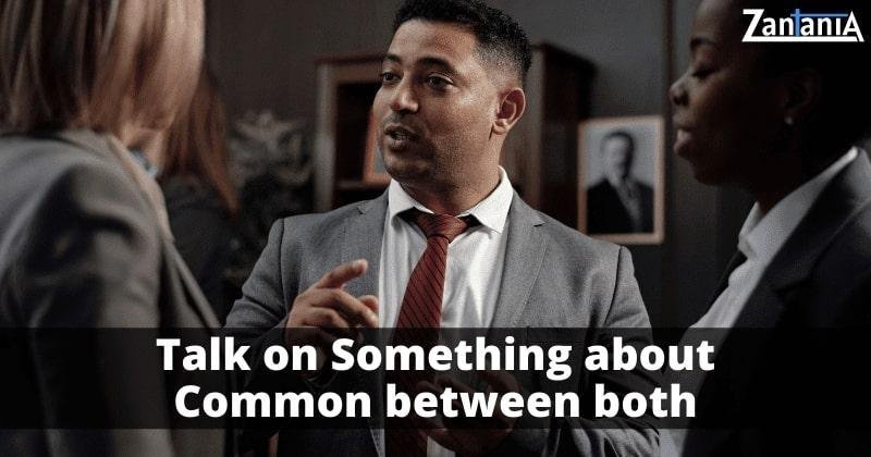 Talk On Something About Common Between Both