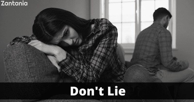 Don’t Lie