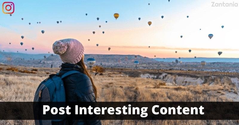 Post Interesting Content