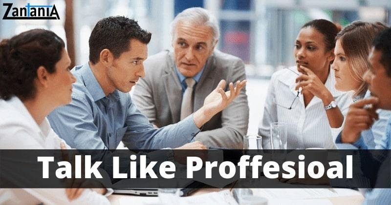 Talk Like Professional