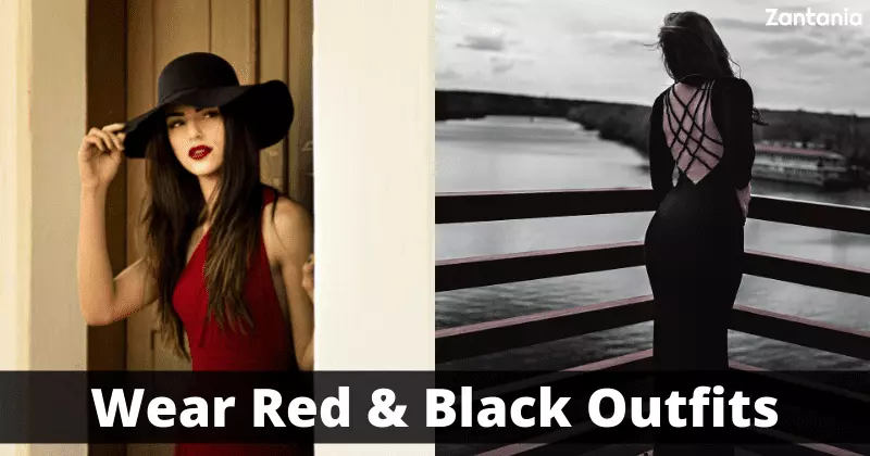 Wear Red & Black Outfits