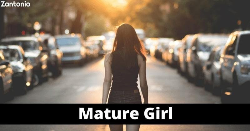 Mature girl