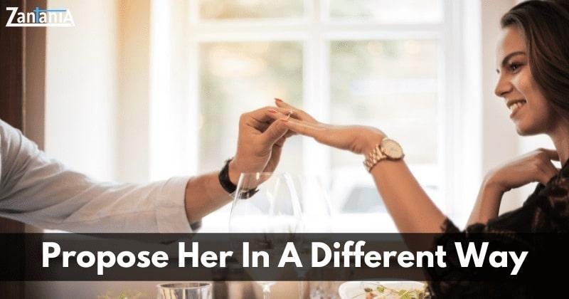 Propose her in different style