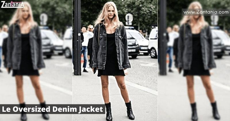 Le Oversized Denim Jacket