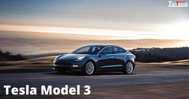 Tesla Model 3 - ₹60.00 Lakh