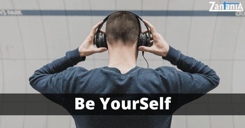 be yourself