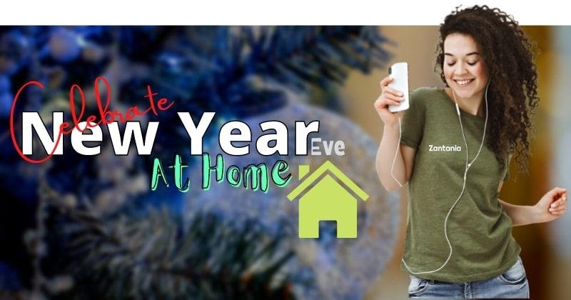 how to celebrate new year at home
