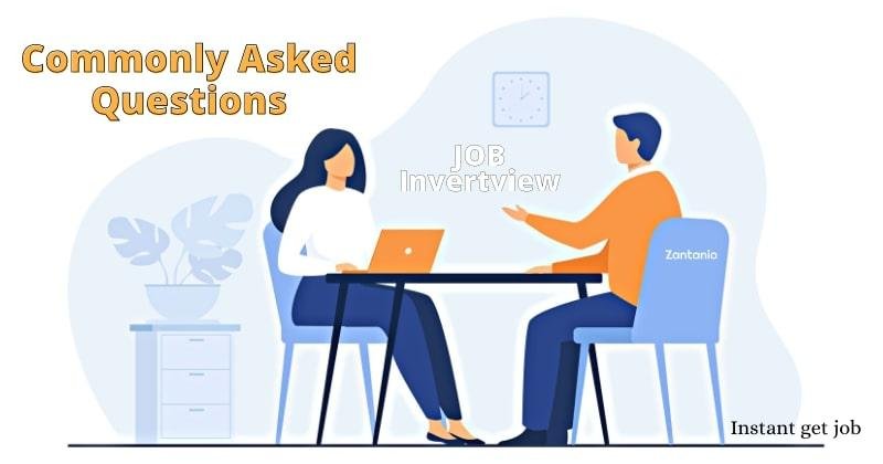 a women is taking interview of a person