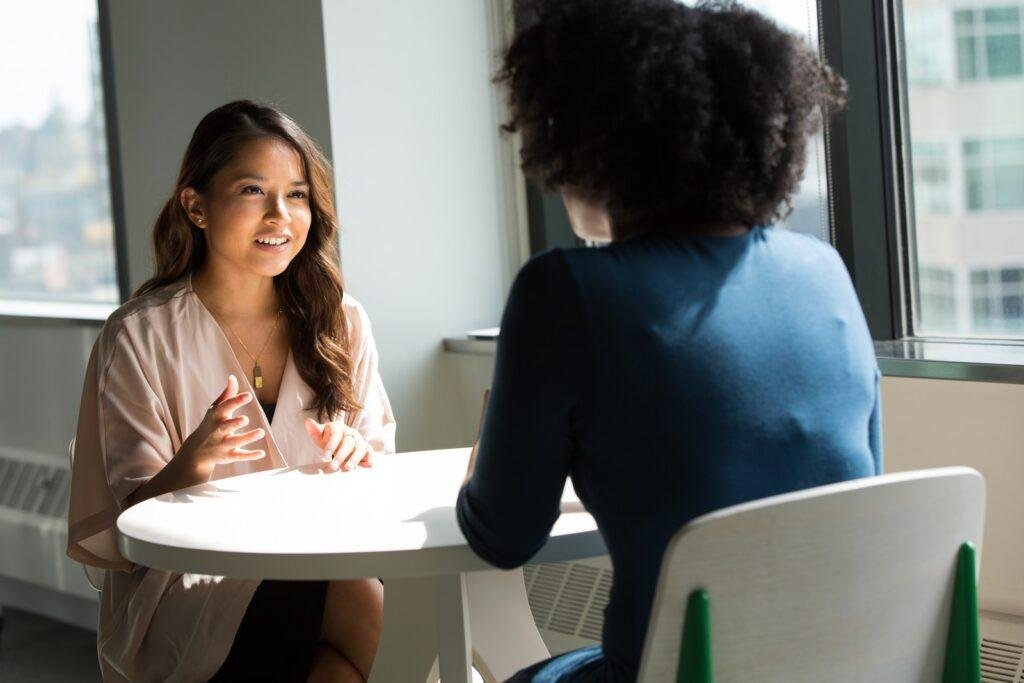 HR is taking an interview of a girl