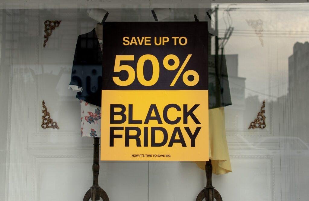 save up to 50% Black Friday